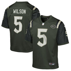 New York Jets Nike Garrett Wilson Youth 2025 Rivalries Collection Game Jersey