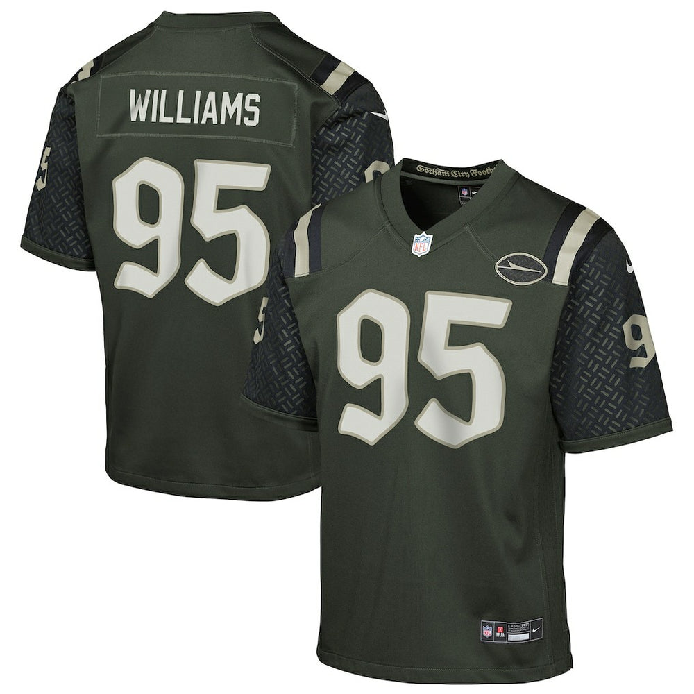 New York Jets Nike Quinnen Williams Youth 2025 Rivalries Collection Game Jersey