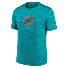 Miami Dolphins Nike 2025 Rivalries Collection Sideline Velocity Dri-FIT T-Shirt
