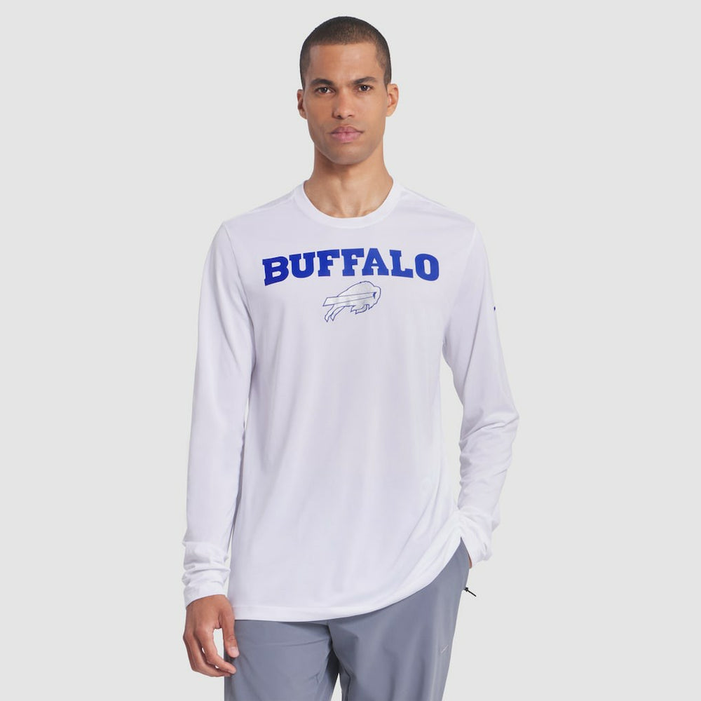 Buffalo Bills Nike 2025 Rivalries Collection Sideline Legend Dri-FIT Long Sleeve T-Shirt