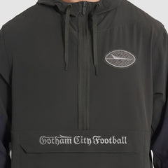 New York Jets Nike 2025 Rivalries Collection Sideline Anorak Half-Zip Hoodie Jacket