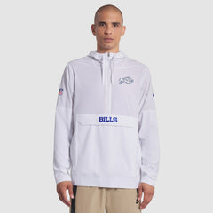 Buffalo Bills Nike 2025 Rivalries Collection Sideline Anorak Half-Zip Hoodie Jacket