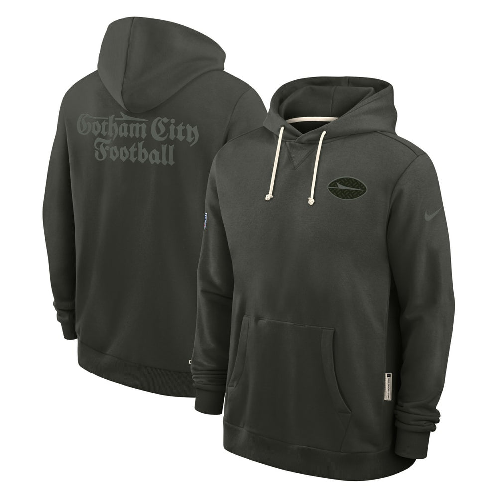 New York Jets Nike 2025 Rivalries Collection Standard Issue Sideline Dri-FIT Hoodie