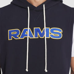 Los Angeles Rams Nike 2025 Rivalries Collection Standard Issue Sideline Dri-FIT Sleeveless Hoodie