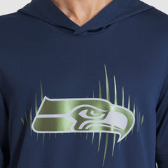 Seattle Seahawks Nike 2025 Rivalries Collection Sideline Dri-FIT Long Sleeve Hoodie T-Shirt