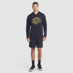 Los Angeles Rams Nike 2025 Rivalries Collection Sideline Dri-FIT Long Sleeve Hoodie T-Shirt