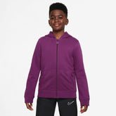 Barcelona Youth 2025/26 Club Full-Zip Hoodie Purple - Nike