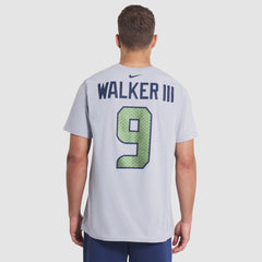 Seattle Seahawks Nike Kenneth Walker III 2025 Rivalries Collection Player Name & Number T-Shirt