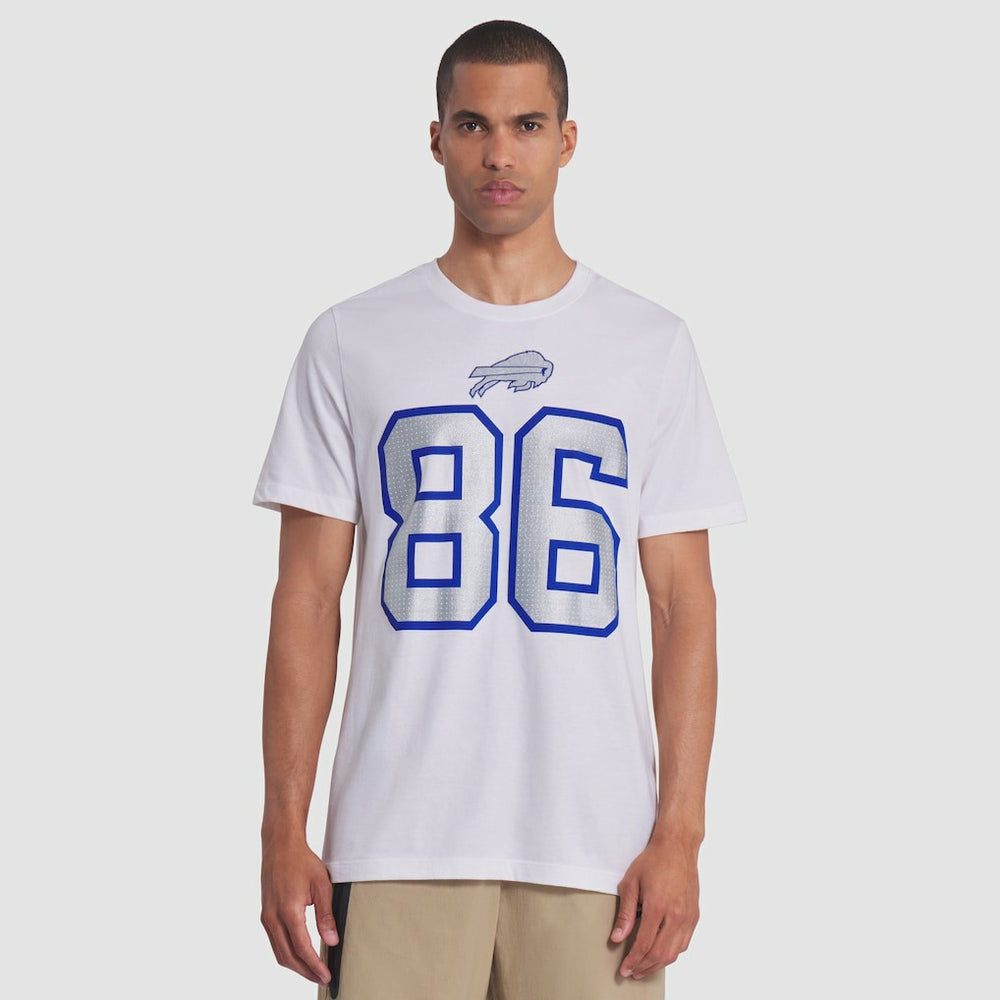 Buffalo Bills Nike Dalton Kincaid 2025 Rivalries Collection Player Name & Number T-Shirt