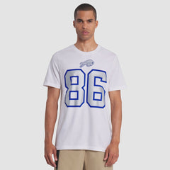 Buffalo Bills Nike Dalton Kincaid 2025 Rivalries Collection Player Name & Number T-Shirt