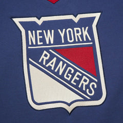New York Rangers Mitchell & Ness Women's Heritage Lace-Up Pullover Sweatshirt Discount