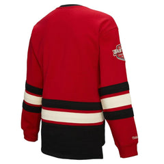 New Jersey Devils Mitchell & Ness Women's Heritage Lace-Up Pullover Sweatshirt Outlet