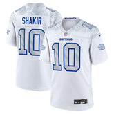 Buffalo Bills Nike Khalil Shakir 2025 Rivalries Collection Game Jersey