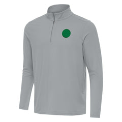 Pittsburgh Steelers Antigua St Patrick Day Intent Quarter-Zip Pullover Top