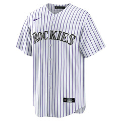 Ezequiel Tovar Colorado Rockies Home Replica Jersey - White