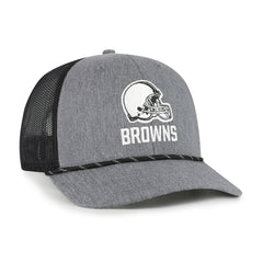 Cleveland Browns 47 brand '47 Carbon Rope Trucker Adjustable Hat