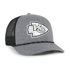 Kansas City Chiefs 47 brand '47 Carbon Rope Trucker Adjustable Hat