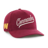 Washington Commanders 47 brand '47 Golden Age Corduroy Hitch Adjustable Hat