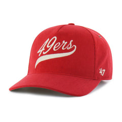 San Francisco 49ers 47 brand '47 Golden Age Corduroy Hitch Adjustable Hat