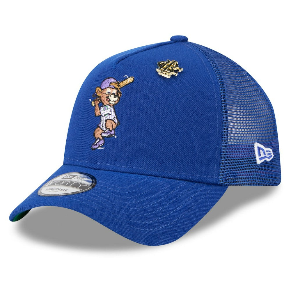 Chicago Cubs New Era 2025 Big League Chew A-Frame 9FORTY Adjustable Trucker Hat | MLB On Sale