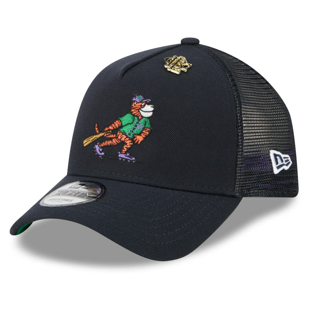 Detroit Tigers New Era 2025 Big League Chew A-Frame 9FORTY Adjustable Trucker Hat | MLB US