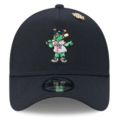 Houston Astros New Era 2025 Big League Chew A-Frame 9FORTY Adjustable Trucker Hat | MLB Outlet