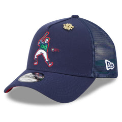 Milwaukee Brewers New Era 2025 Big League Chew A-Frame 9FORTY Adjustable Trucker Hat | MLB New