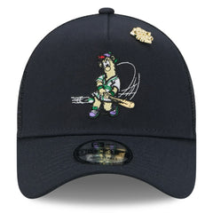 Atlanta Braves New Era 2025 Big League Chew A-Frame 9FORTY Adjustable Trucker Hat | MLB For sale