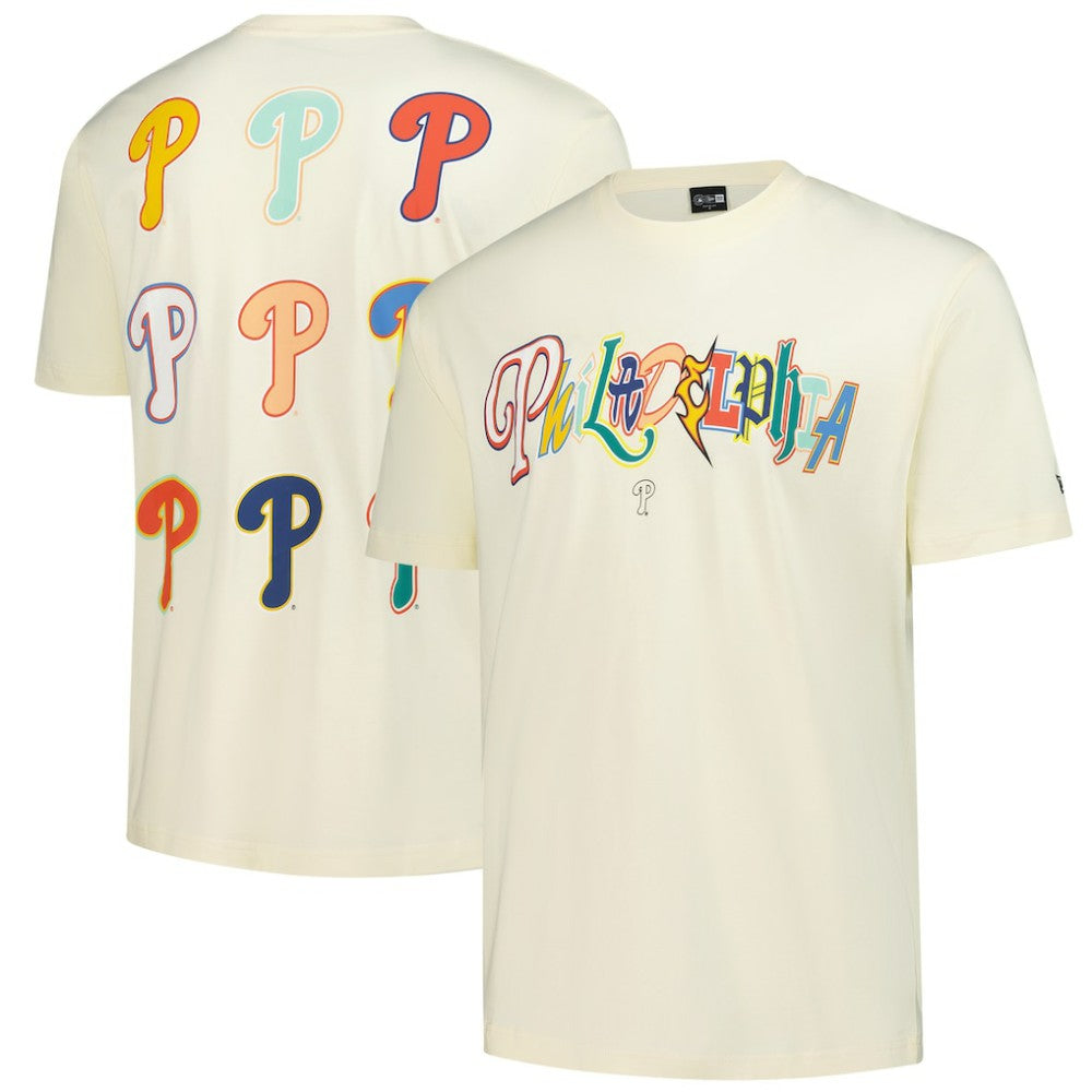 Philadelphia Phillies New Era Ransom Note Oversized T-Shirt | MLB On Sale
