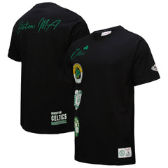 Boston Celtics Black Out Collection Vintage Premium T-Shirt Outlet