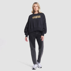 San Francisco 49ers Nike Women's 2025 Rivalries Collection Oversized Phoenix Fleece Sweatshirt