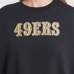San Francisco 49ers Nike Women's 2025 Rivalries Collection Oversized Phoenix Fleece Sweatshirt