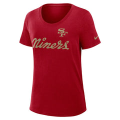 San Francisco 49ers Nike Women's 2025 Rivalries Collection Slub Dri-FIT T-Shirt