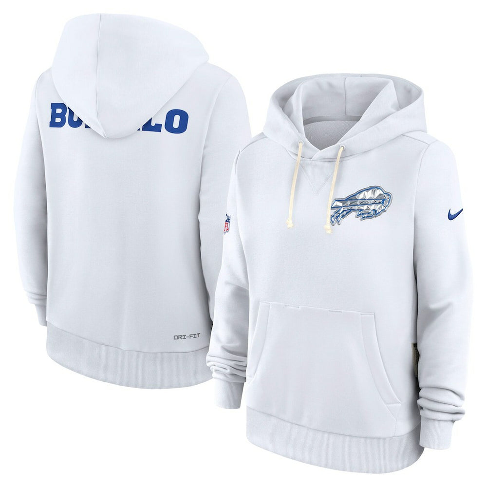 Buffalo Bills Nike Women's 2025 Rivalries Collection Standard Issue Sideline Dri-FIT Hoodie