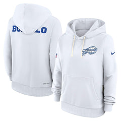 Buffalo Bills Nike Women's 2025 Rivalries Collection Standard Issue Sideline Dri-FIT Hoodie