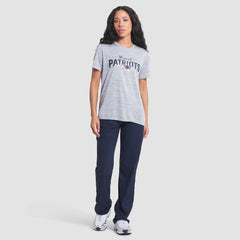 New England Patriots Nike Women's 2025 Rivalries Collection Sideline Velocity Dri-FIT T-Shirt