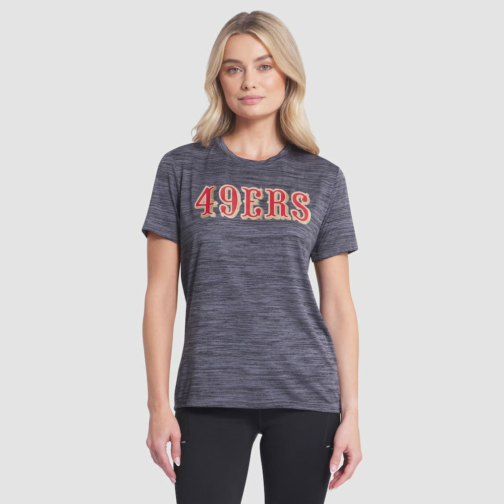 San Francisco 49ers Nike Women's 2025 Rivalries Collection Sideline Velocity Dri-FIT T-Shirt
