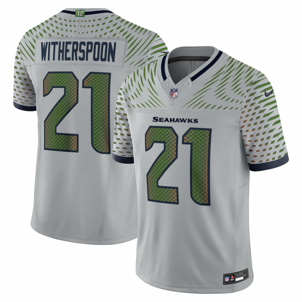 Seattle Seahawks Nike Devon Witherspoon 2025 Rivalries Collection Limited Jersey