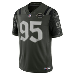 New York Jets Nike Quinnen Williams 2025 Rivalries Collection Limited Jersey