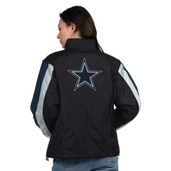 Dallas Cowboys Starter Women's Thursday Night Gridiron Half-Zip Jacket