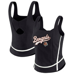 Cincinnati Bengals WEAR by Erin Andrews Women's Square Neck Tank Top
