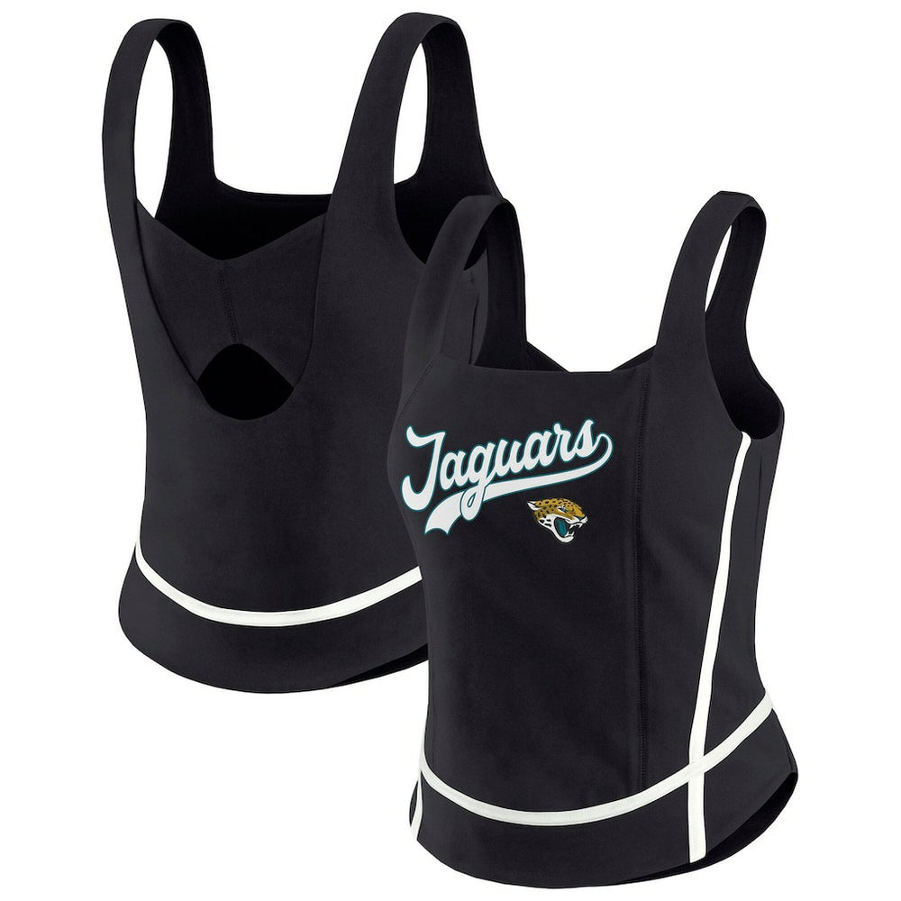 Jacksonville Jaguars WEAR by Erin Andrews Women's Square Neck Tank Top