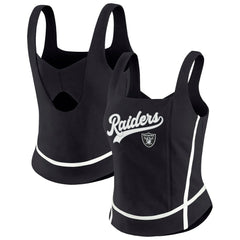 Las Vegas Raiders WEAR by Erin Andrews Women's Square Neck Tank Top