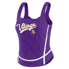 Minnesota Vikings WEAR by Erin Andrews Women's Square Neck Tank Top