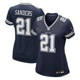 Dallas Cowboys Nike Deion Sanders Women's Team Retired Player Game Jersey