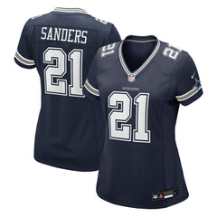 Dallas Cowboys Nike Deion Sanders Women's Team Retired Player Game Jersey