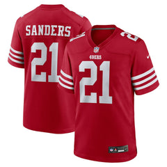 San Francisco 49ers Nike Deion Sanders Team Retired Player Game Jersey