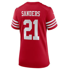 San Francisco 49ers Nike Deion Sanders Women's Retired Player Game Jersey
