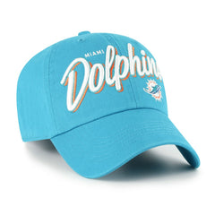 Miami Dolphins 47 brand '47 Women's Ariana Clean Up Adjustable Hat