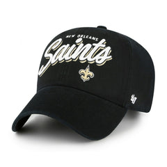 New Orleans Saints 47 brand '47 Women's Ariana Clean Up Adjustable Hat